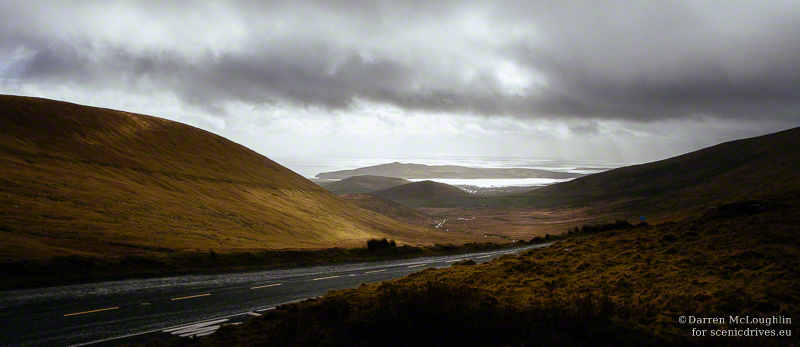 Leaving Dingle on the Conor Pass